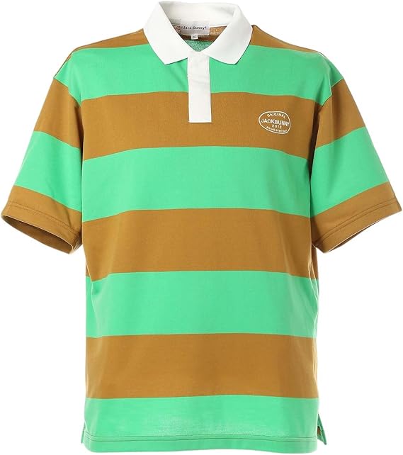 Amazon | [ジャックバニー] メンズ 半袖 ポロシャツ (タオル地